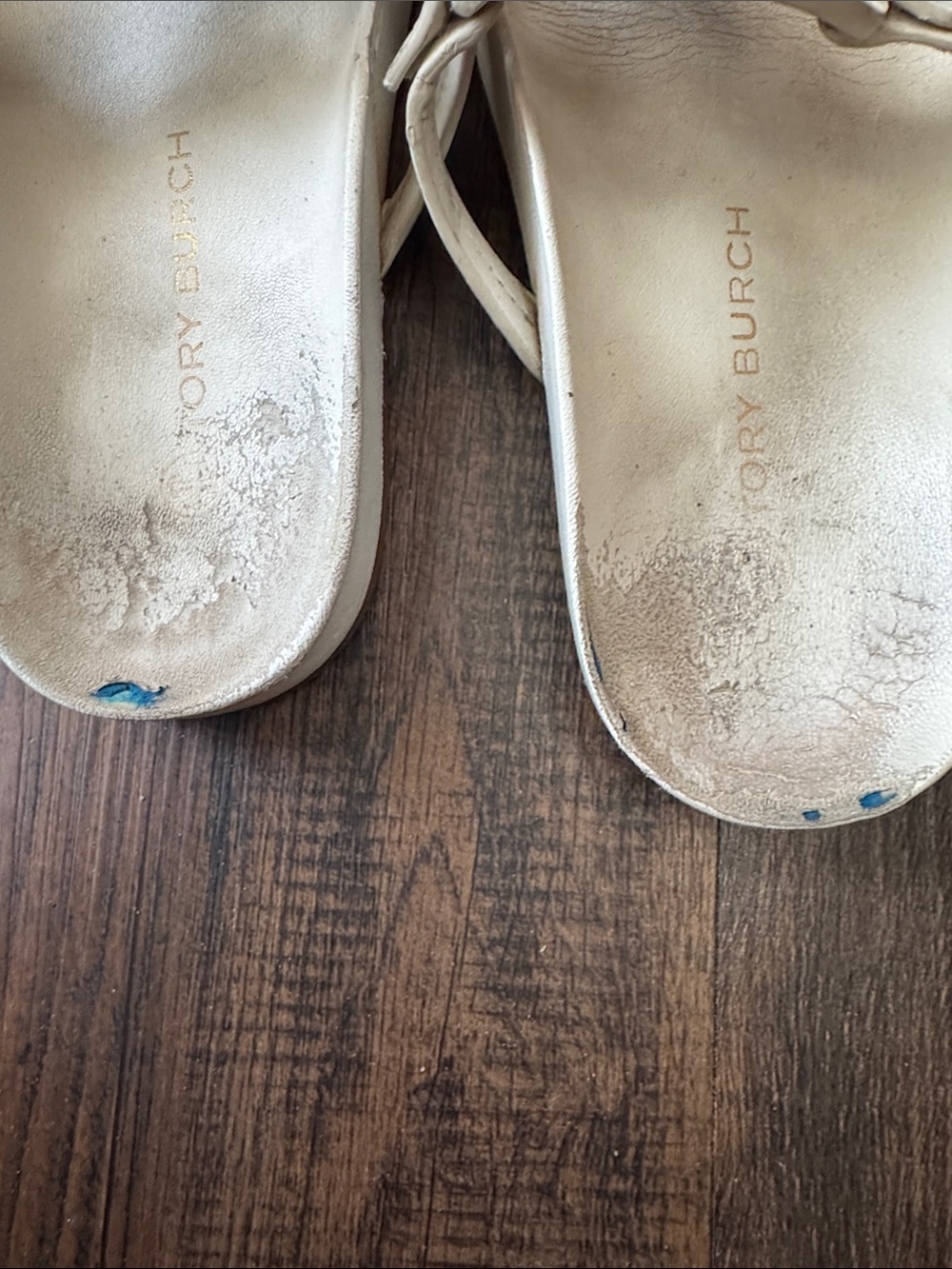 Tory Burch white Logo Thong Sandals - Picture 13 of 13